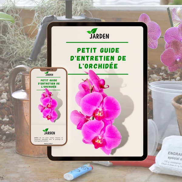 E-book Petit guide d'entretien de l'orchidée - Jarden