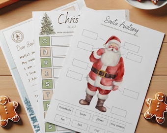 Christmas Activity Bundle PLR – Kids Holiday Worksheets, Coloring & Games Pack