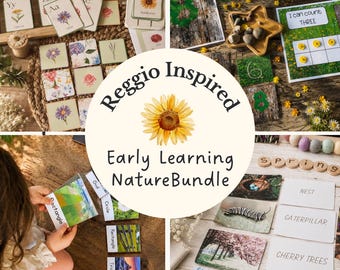 Reggio-Emilia-Vorschulmaterialien zum Ausdrucken | Naturpädagogik-Vorschulprogramm | Montessori- und Charlotte-Mason-Frühpädagogik