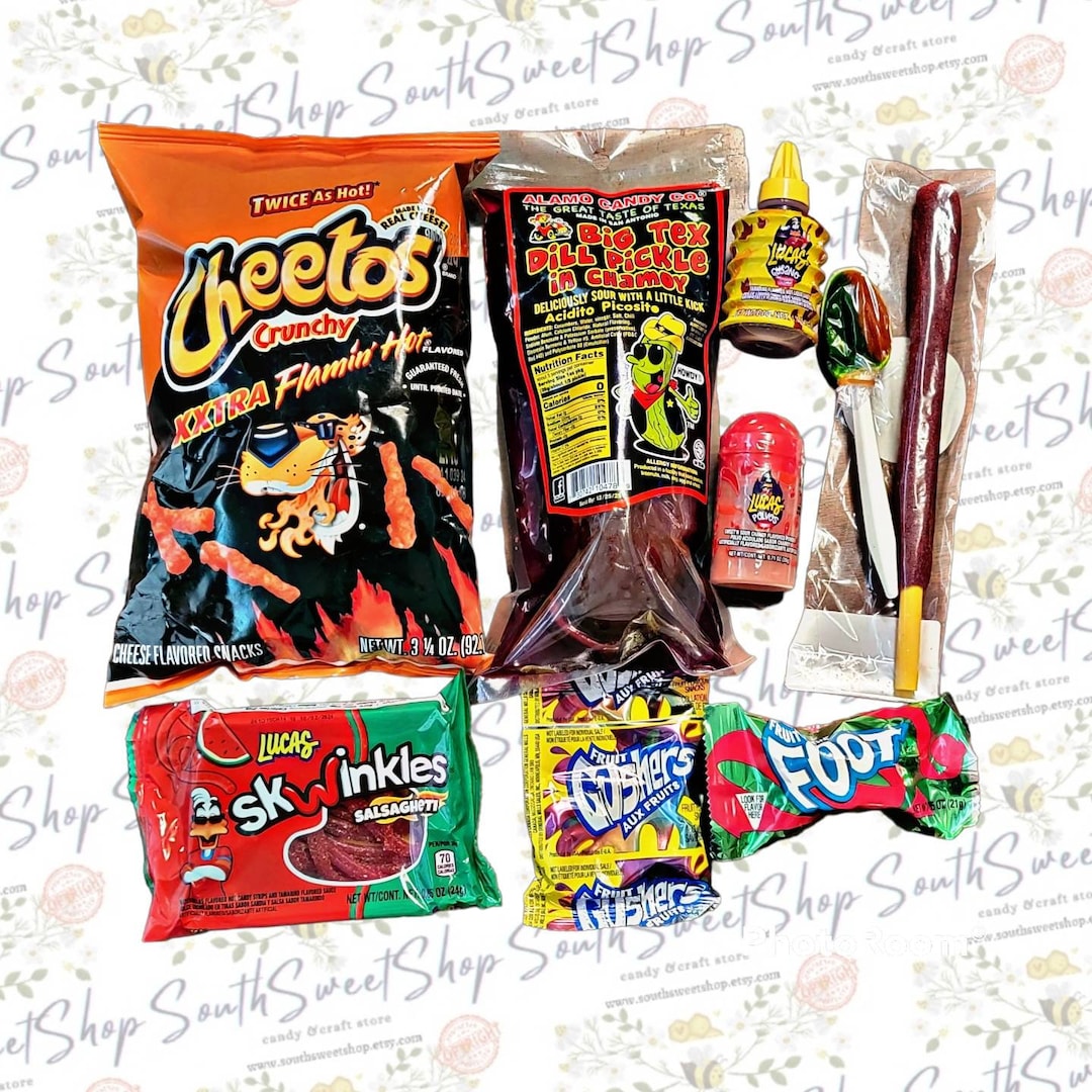 Chamoy Pickle Kit & Xxetra Hot Cheetos Etsy