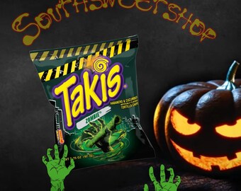 ZOMBIE TAKIS( 3 Single Bag 3.25oz) Limited Time - Etsy Canada