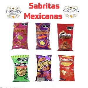Sabritas Mexicanas,Churrumais, chetos Limon Rancheritos Mexican Chips Crunchy Crispy Snack 2 Pack (small size)