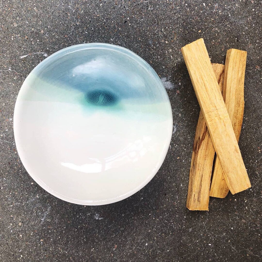 Ocean Ceramic Ritual Dish - Etsy