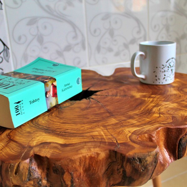 Wood Coffee Table Etsy
