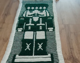 Nutcracker table runner Overlay Mosaic Crochet pattern only