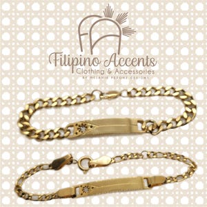 Philippine Flag Bar Bracelet