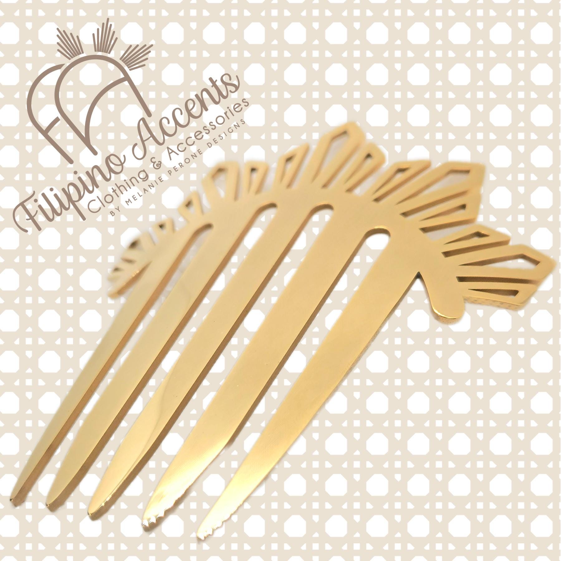 Filipina Sun Hair Comb