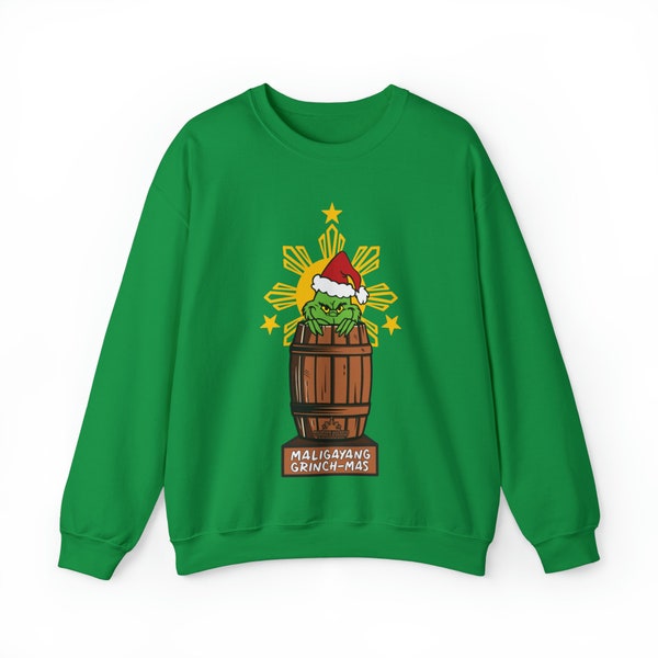 Adult Barrel Man With Sun Unisex Crew Neck Sweatshirt