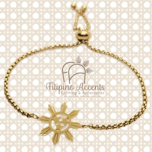 Filipino Sun Adjustable Bracelet