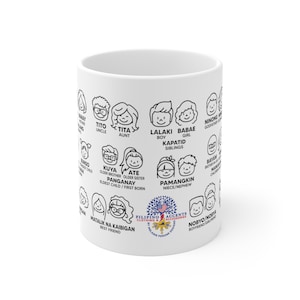 Filipino Familia Relationships Pets  Mug 11 oz.