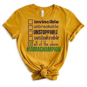 I am a CHAMPION T-shirt