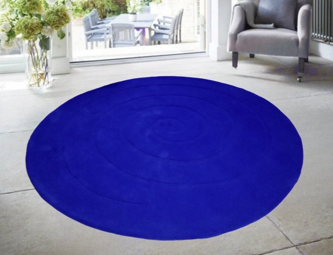 Spiral Round Rug,round Rug,living Room Rug,area Rug,art Rug,custom Rug ...