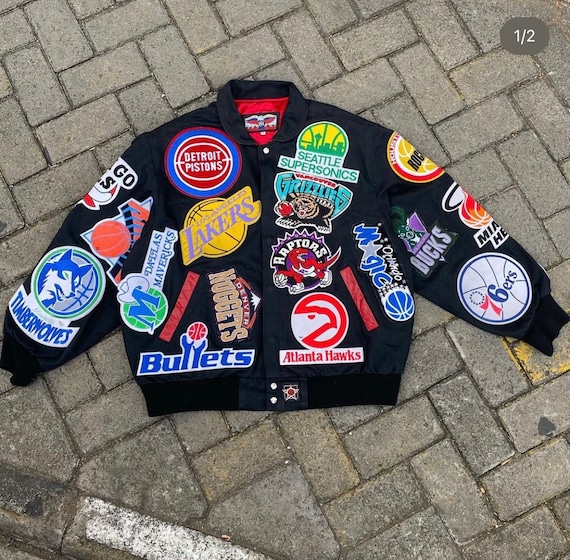 Maker of Jacket NBA Team Jeff Hamilton Bomber Jacket