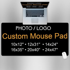 Custom Mouse Pad, Custom Desk Mat, Custom Gift Mousepad, Extra Large Mousepad, Personalized Mouse Pad, Personalized Desk Mat