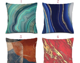 Abstract Cushion Cover, 8 Styles 8 Sizes, Print Throw Pillow Cover, Bedroom or Office Decor, Cushion Case Home Decor Gifts