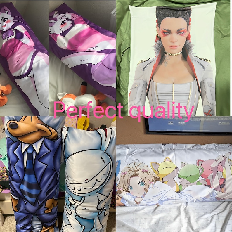 Custom Dakimakura Pillow, Custom Body Pillowcase, Anime Body Pillow