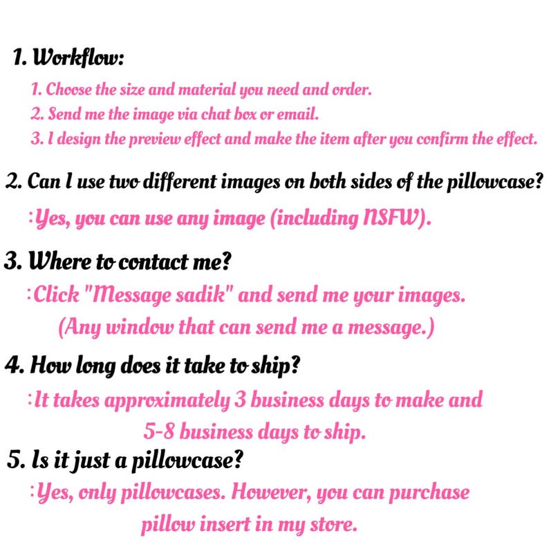 Custom Dakimakura Pillow, Custom Body Pillowcase, Anime Body Pillow