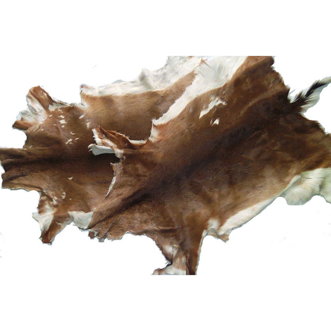 Hair on Deerskin Hide Rug Tanned Deer Hide With Hair Grade Etsy