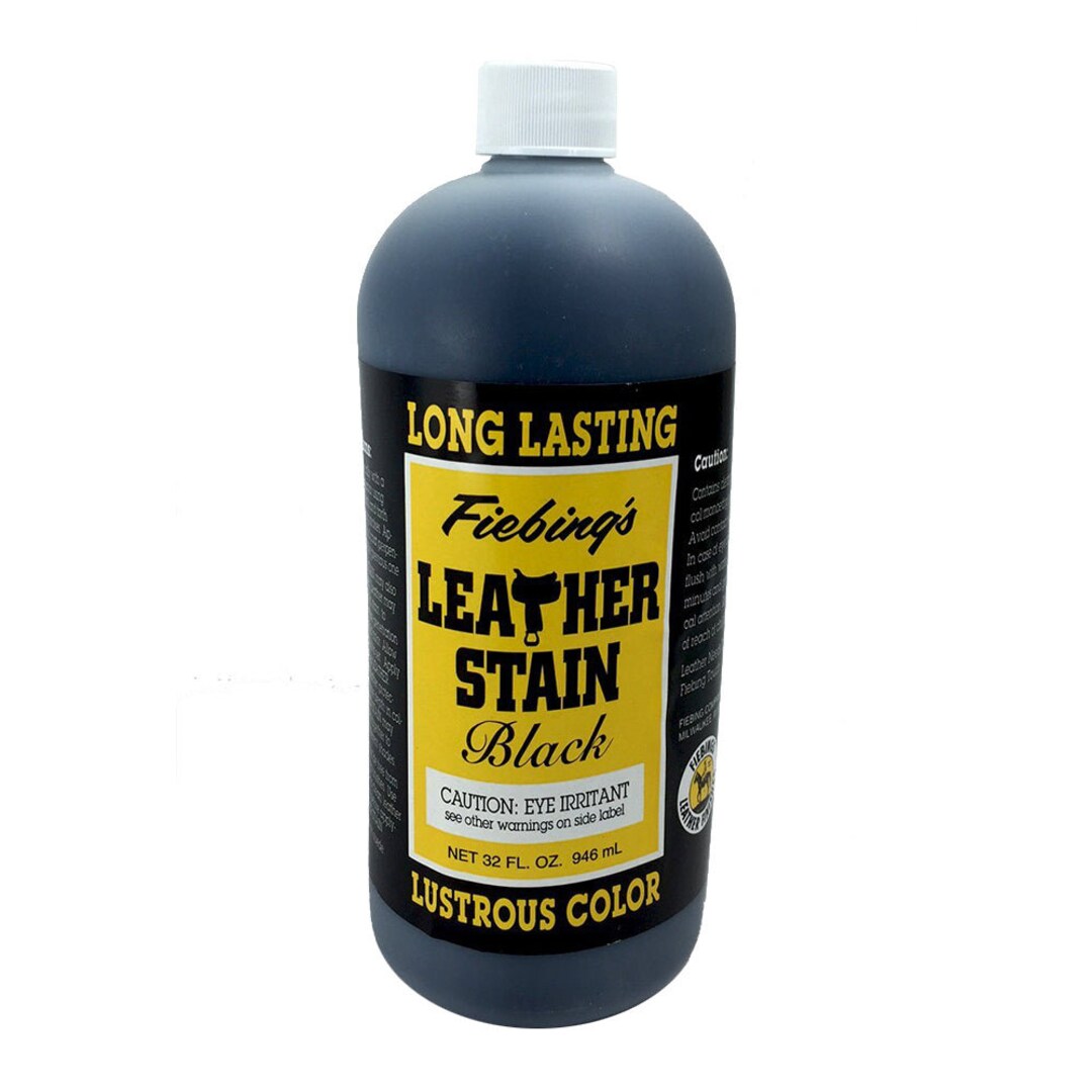 Fiebing's Leather Stain Quart Black Cherry Oak Etsy