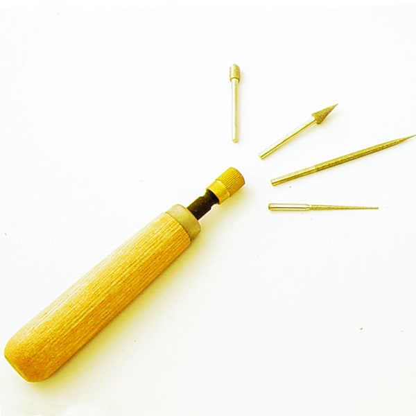 Diamond Coated Bead Reamer Jewelry Making Tool Set