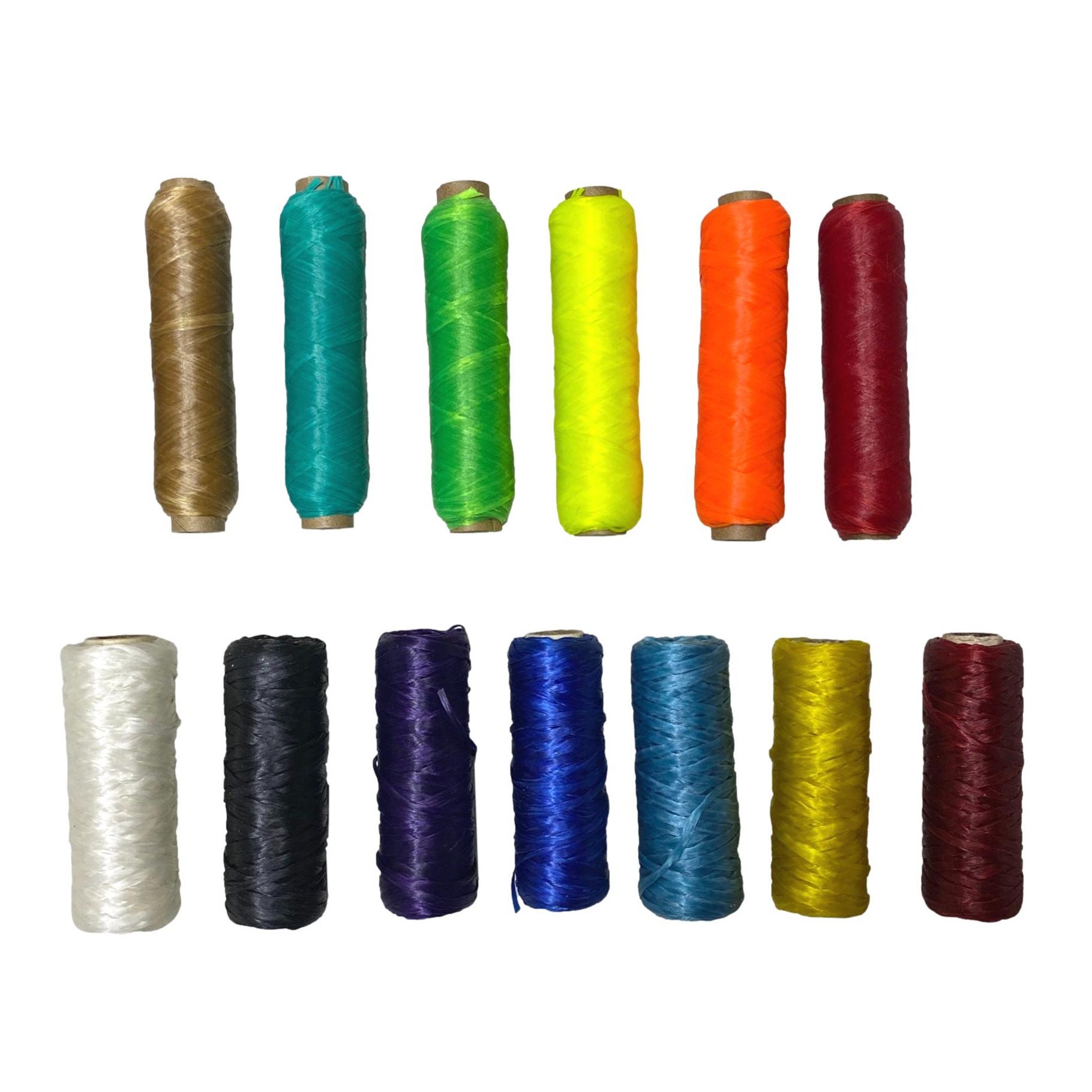 Neon Colors Artificial Sinew Waxed Thread Bolt Very Strong for