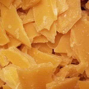Beeswax - Bulk Chips - Extra Clean - Cosmetics, skin care, and craft Ready