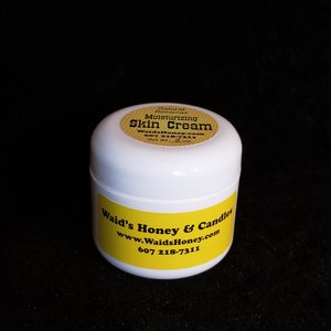 Crema Hidratante para la Piel con Cera de Abejas - 2oz