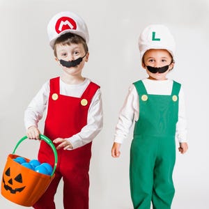 Mario Overalls - Etsy