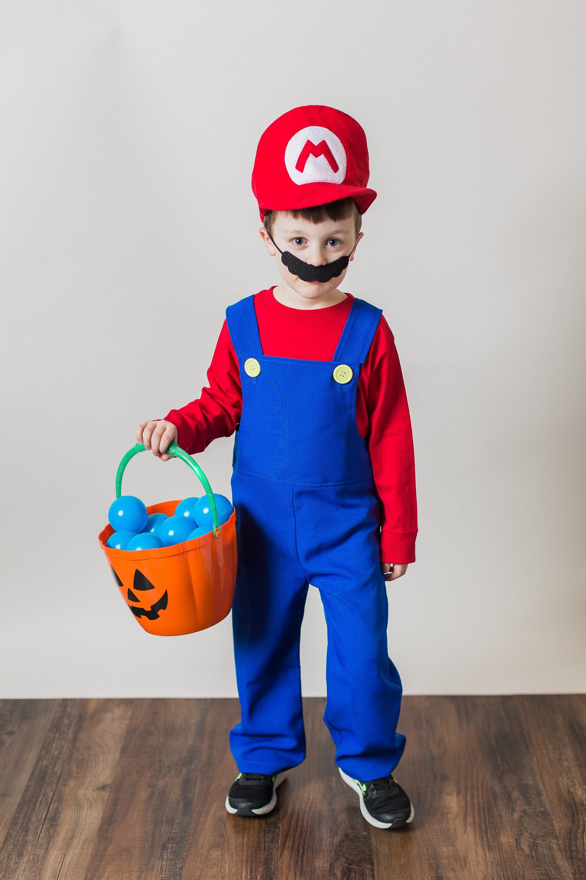 Super mario kids costume discount