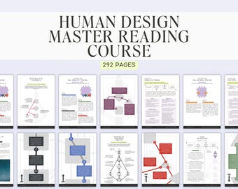 Human Design Reader Course: Gates, Channels, Circuits (Digital Download)
