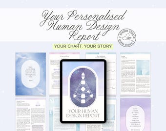 Personalized Human Design Reading & Bodygraph Report (Digital Download)