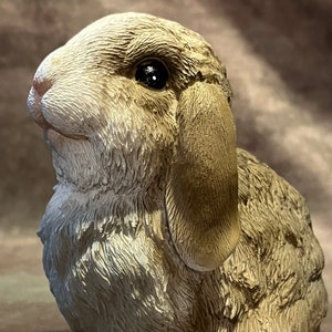 Latex Sitting Rabbit Concrete Or Plaster Mold
