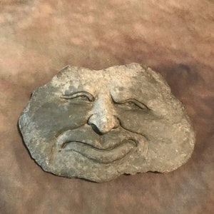 Latex Stone Face #2 Concrete Or Plaster Mold