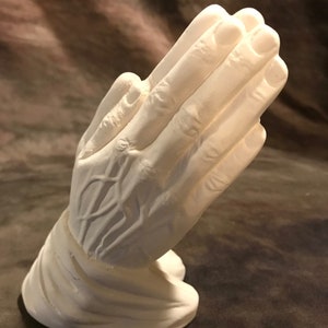Latex Praying Hands Concrete Or Plaster Mold
