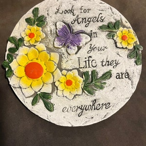 Latex Look For Angels Garden Stone Concrete Or Plaster Mold