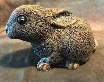 Latex Rabbit Concrete Or Plaster Animal Mold- Latex Mold