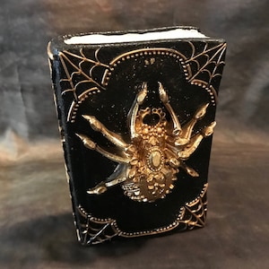 Latex Spider Book Concrete Or Plaster Mold