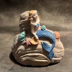 Latex Mermaid On Stone Concrete Or Plaster Mold