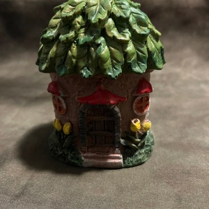 Latex Tulip Fairy House Concrete Or Plaster Mold