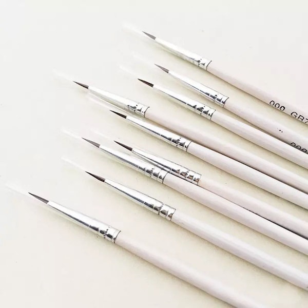 Nail Art Brush Set - Etsy