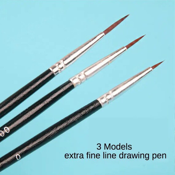 6pcs Artist Paintbrushes Kids Adult Drawing Tools DIY Set for Acrylic  Painting