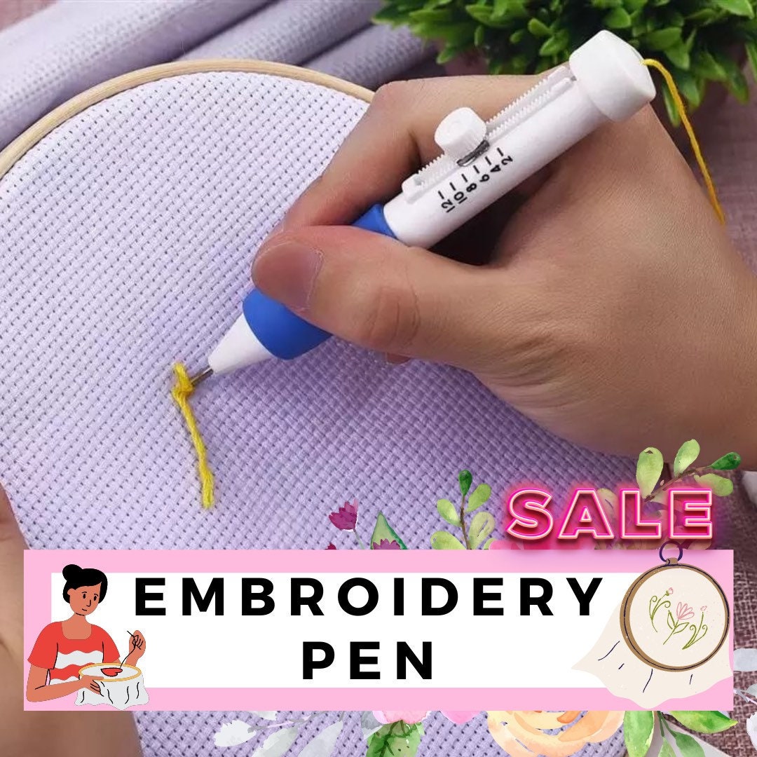 Water Soluble Pen / Embroidery Pen / Pattern Marking Pen / Fabric Marker  Pen / Water Erasable Pen / Embroidery Pen 