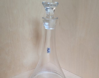 Carafe Christinenhütte - Carafe - soufflé à la main - Fabriqué en Allemagne - Verre au plomb cristal / Bleikristall - Années 1970