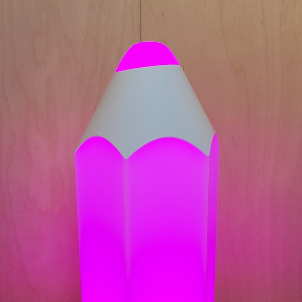 Pencil Lamp Etsy