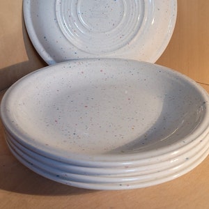 John Tams JT John Tam Breakfast Plate Confetti Motiff Vintage