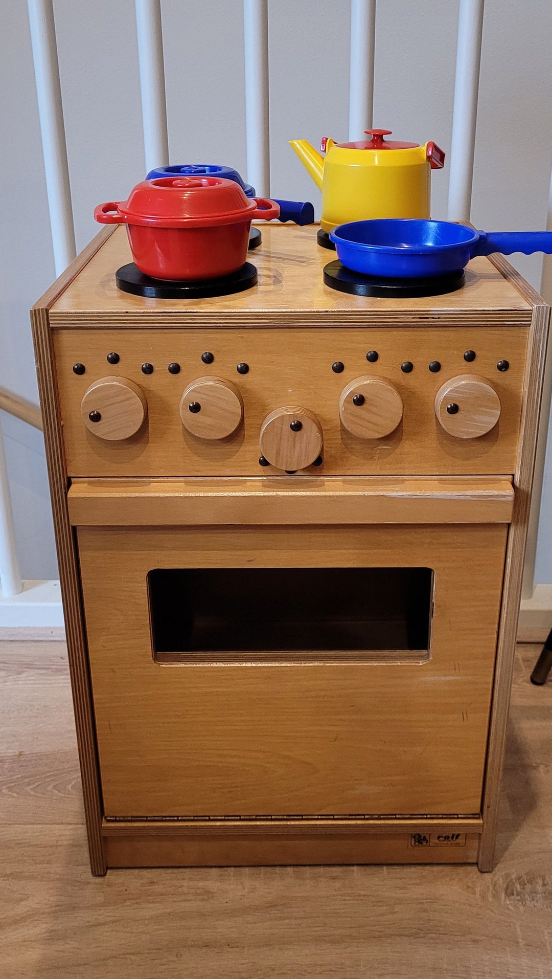Vintage Dutch Wooden Play Kitchen / Oven / Stove Rolf Etsy
