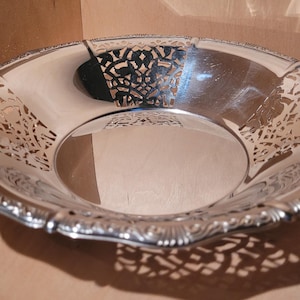 Vintage Alfra Alessi 18/8 stainless steel fruit bowl - Italy - 1950s / Fifties - Mercurio - Design Ufficio Tecnico Alessi