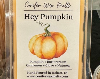 Hey Pumpkin - Wax Melt Clamshell - Home Fragrance - Bakery - Autumn