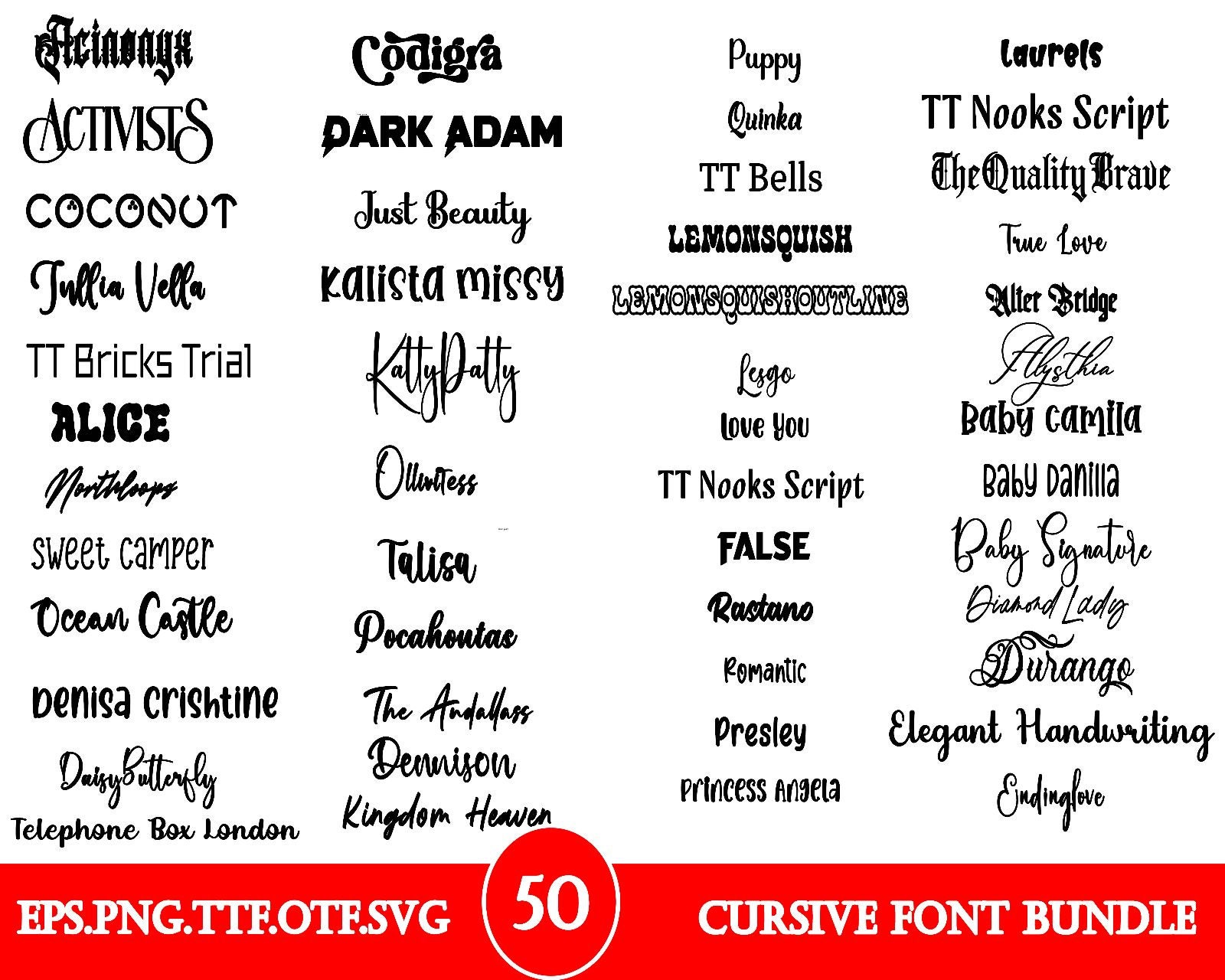 50 Script SVG Fonts Bundle Graphic by FeelGoodPrintshop · Creative