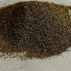 Brass Dust / Sand - Fine Recycled Brass Powder for Crafting, Jewellery, and DIY Projects - 100g / 250g / 500g / 1kg